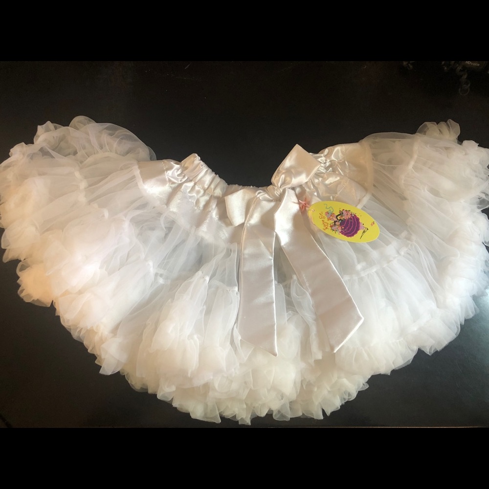 Kaiya Eve Style PS344 White Tutu Size 12-18 Months